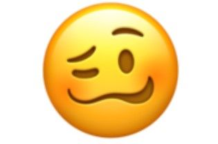 Emoji wajah pusing.