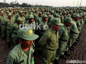 14 Ribu Linmas Siap Turun Amankan Pemilu di Kota Bandung