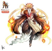 Ilustrasi Pokemon jadi manusia