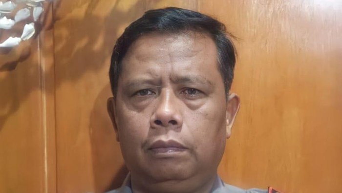Iptu Suparno, polisi yang viral dibentak-bentak Yudo Andreawan si pembuat onar.