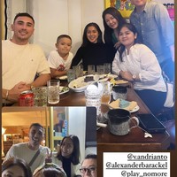 Selain untuk melakukan operasi plastik, kepergian Jessica Iskandar bersama suami dan anaknya juga sekaligus untuk berlibur. Terlihat keluarga Vincent Verhaag itu jalan-jalan serta menemui kerabatnya di sana. Foto: Instagram/@inijedar