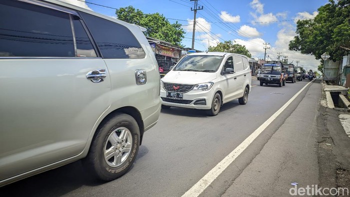 Kawasan Imbanagara, salah satu titik rawan kemacetan di Ciamis