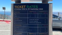 Tarif tiket.