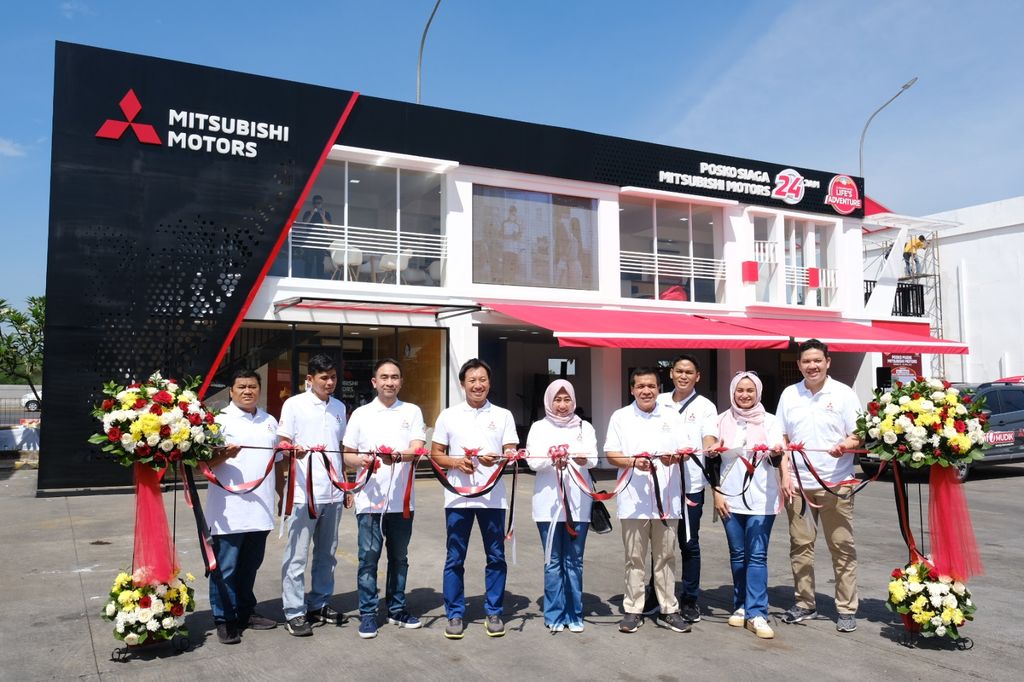Posko Siaga Lebaran 2023 Mitsubishi Motors