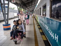 KAI Palembang Sebut Tiket KA Angkutan Lebaran Ludes Terjual