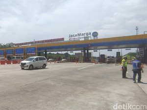 H-7 Lebaran, Arus Lalu Lintas di Tol Kalikangkung Mulai Meningkat