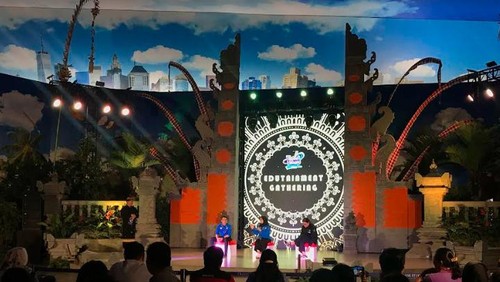 Acara edutainment gathering di Trans Studio Bali, Sabtu (15/4/2023). (IST)