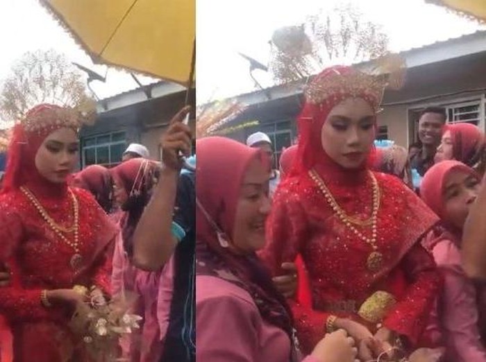 Acara pernikahan di Malaysia menjadi sorotan warganet karena ekspresi pengantin wanita yang disebut tidak bahagia.