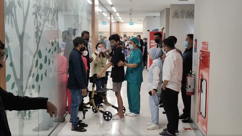 Detik-detik David Ozora Berjalan Tinggalkan Rumah Sakit