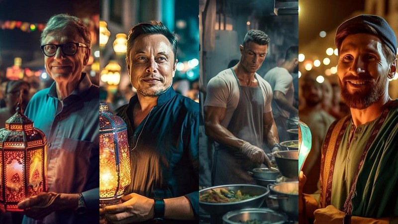 Foto AI Semarak Ramadan