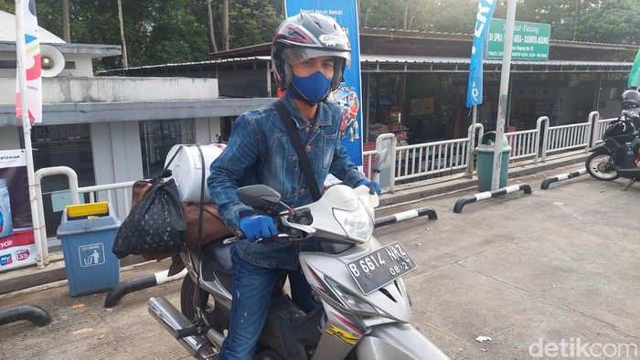 Inggra dalam perjalanan menuju Pangandaran, Minggu (16/4/2023).