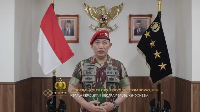 Kapolri Jenderal Listyo Sigit Prabowo