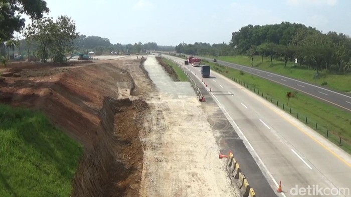 Kawasan rest area di Tol Cipali KM 81 yang akan dibuka mulai Senin (17/4/2023).