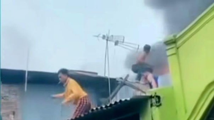 Kebakaran di Makassar. Dokumen Istimewa