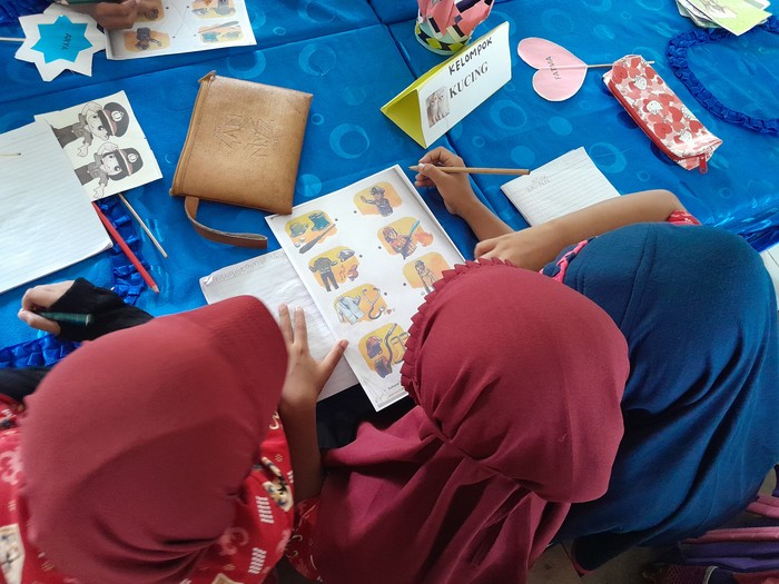 Kelas Bu Normi di kelas 1 SDN 026 Tanjung Selor, Kab. Bulungan, Kaltara