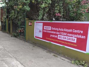 Heboh Ida Dayak Mau Praktik di Aula Aisyah Center Kendari, Pengelola: Hoax