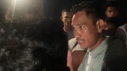 Tangkapan layar cekcok pelaku wisata dengan perwakilan PT Flobamor di Pulau Padar TN Komodo gegara tarif baru jasa wisata.