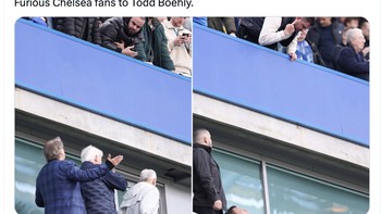 Fans pun tampak marah-marah pada Todd. Foto: Twitter