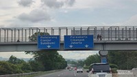 Tol Purbaleunyi Salah Satu Jalur Mudik Utama di Jawa Barat