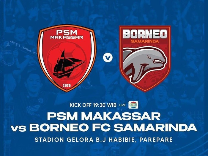 PSM Makassar Vs Borneo FC pada pekan ke-34 Liga 1 2022/2023,
