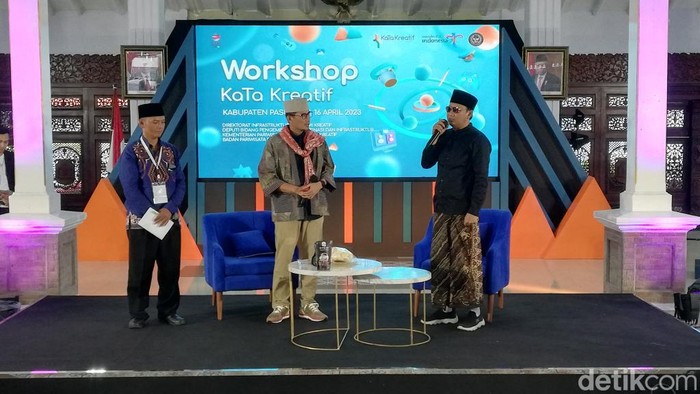 Sandiaga Uno ajak pelaku ekonomi kreatif di Pasuruan perluas lapangan kerja