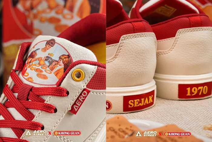 Sepatu desain Khong Guan