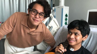 6 Momen David Ozora Nyanyi Bareng Ardhito Pramono Sebelum Pulang dari RS