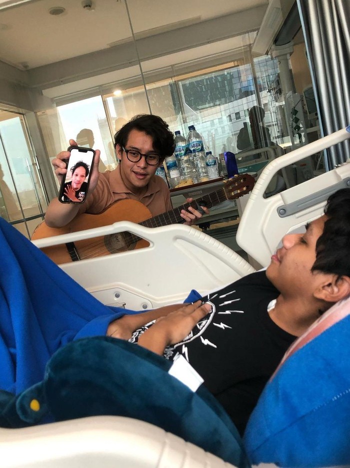 Ardhito Pramono Ardhito Pramono jenguk David Ozora