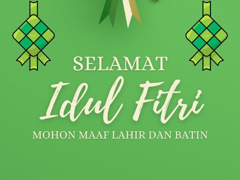 Kartu Ucapan Idul Fitri