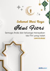 20 Contoh Kartu Ucapan Idul Fitri 1444 H Dan Cara Membuatnya