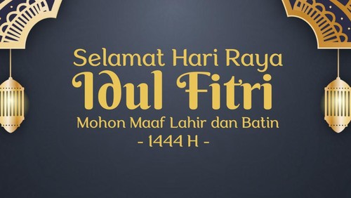 Kartu Ucapan Idul Fitri