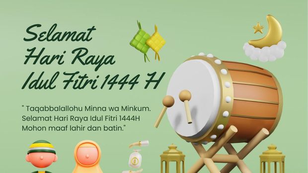 Kartu Ucapan Idul Fitri