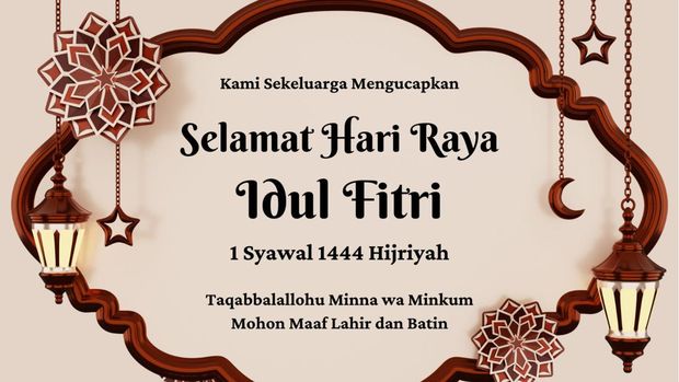 Kartu Ucapan Idul Fitri