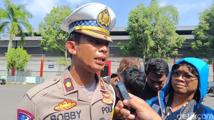 Kasat Lantas Polresta Banyumas, Kompol Bobby Anugrah.