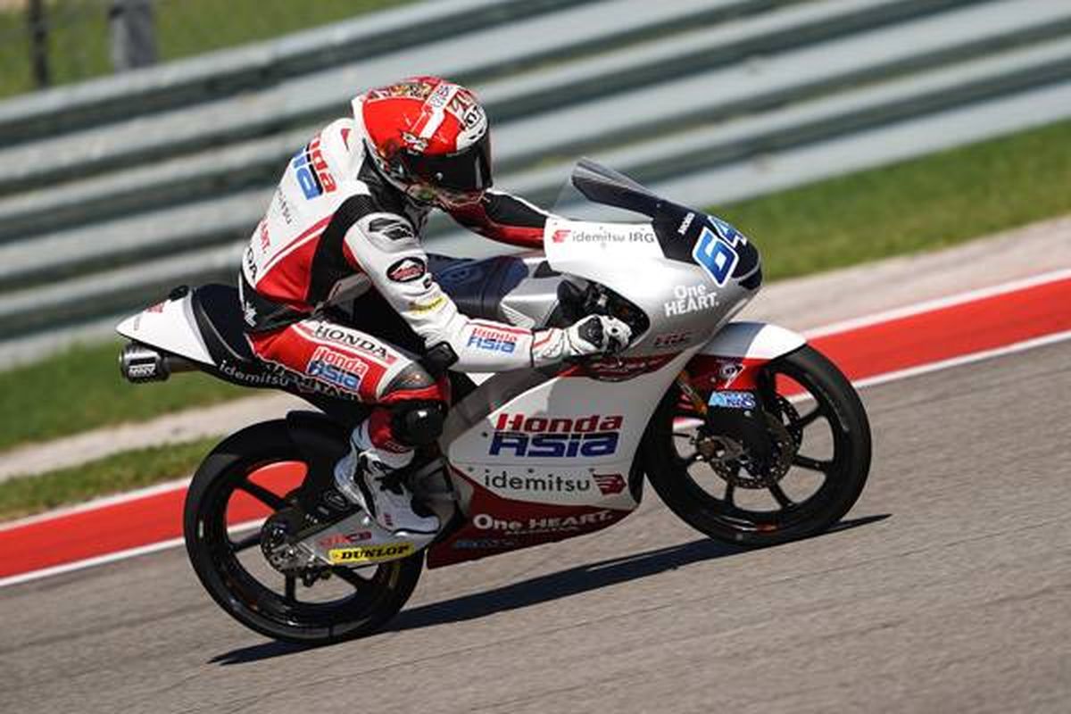 Mario Aji, Rider Muda Indonesia Cetak Sejarah di Moto3 Amerika