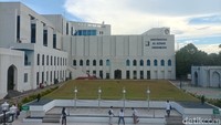 Selain masjid, kawasan Al Azhar juga terkenal sebagai pusat pendidikan. Terdapat sekolah dari TK hingga Universitas pada area ini. (Weka Kanaka/detikcom)