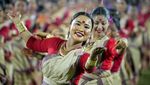 Momen 11 Ribu Penari India Pecahkan Rekor Dunia Menari Bihu