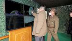Momen Kim Jong Un dan Putrinya Lihat Kehebatan Rudal Hwasong-18