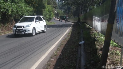 Hantu Pembatas Jalan di Jalur Nagreg yang Harus Diwaspadai