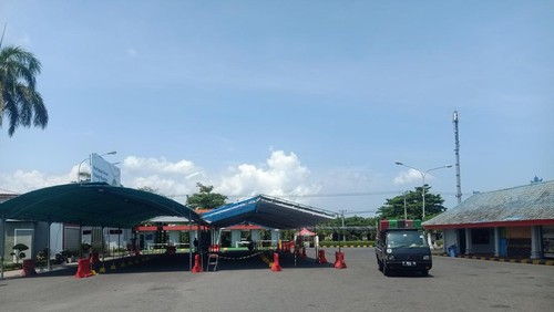 Situasi Pelabuhan Gilimanuk masih landai dari pemudik pada H-5 Lebaran, Senin (17/4/2023).
