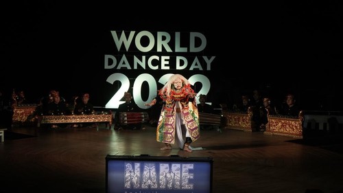 Peringatan Hari Tari Sedunia di Kota Denpasar pada tahun 2022 lalu di Gedung Dharma Negara Alaya (DNA) Denpasar, Bali. (Dok. Dipsar Denpasar)