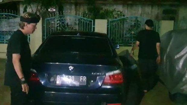 Polisi temukan mobil milik Naima Bachmid, bos penginapan korban pembunuhan.