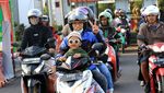 Potret Antrean Pemudik Motor Mulai Ramai di Pelabuhan Gilimanuk