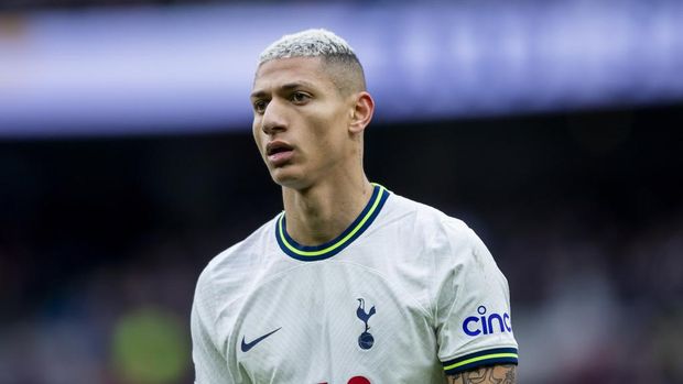 Richarlison Tottenham's Richarlison during the Premier League soccer match between Tottenham and Nottingham Forest at The Tottenham Hotspur Stadium in London, England, Saturday March 12th, 2023. (AP Photo/Leila Coker)