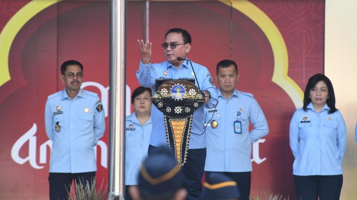 Sekjen Kemenkumham Komjen Pol. Andap Budhi Revianto