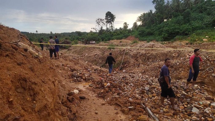 Detik Detik 5 Penambang Emas Ilegal Di Parimo Tertimpa Longsor Hingga Tewas