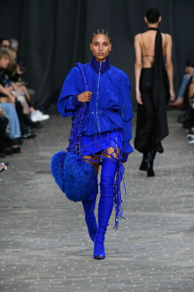 Runway at David Koma RTW Spring 2023 on September 18, 2022 in London, United Kingdom. (Photo by Giovanni Giannoni/WWD/Penske Media via Getty Images)