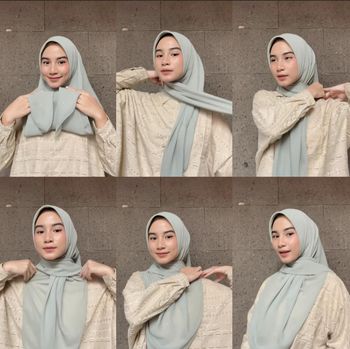 Tutorial hijab cocok untuk mudik.
