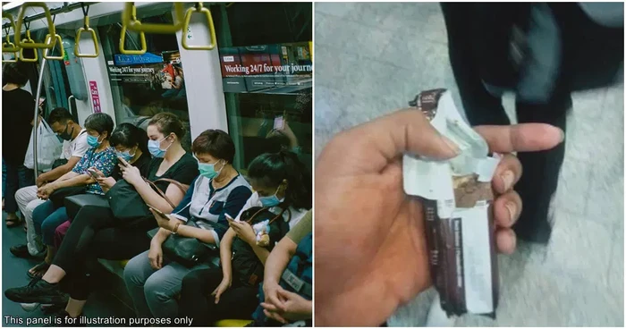 Wanita muslim ditegur karena buka puasa di MRT