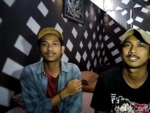 Gokil! Dua Mahasiswa Bogor Mudik Ngompreng ke Lombok